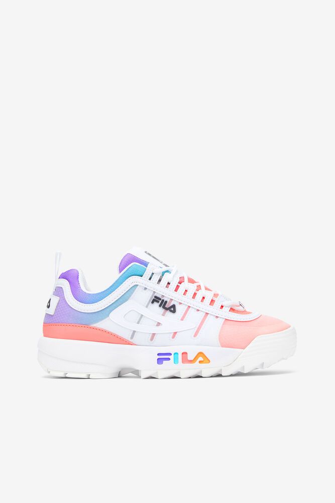 Fila Naisten Tennarit Disruptor 2 Monomesh Valkoinen - JWML-23609